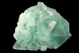Green Fluorite Crystal Cluster - China #98078-1